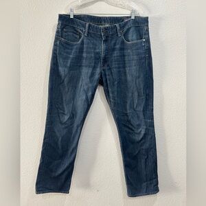 Bonobos Jeans Men 38x30 Blue Straight Leg Medium Wash Denim Casual Pants